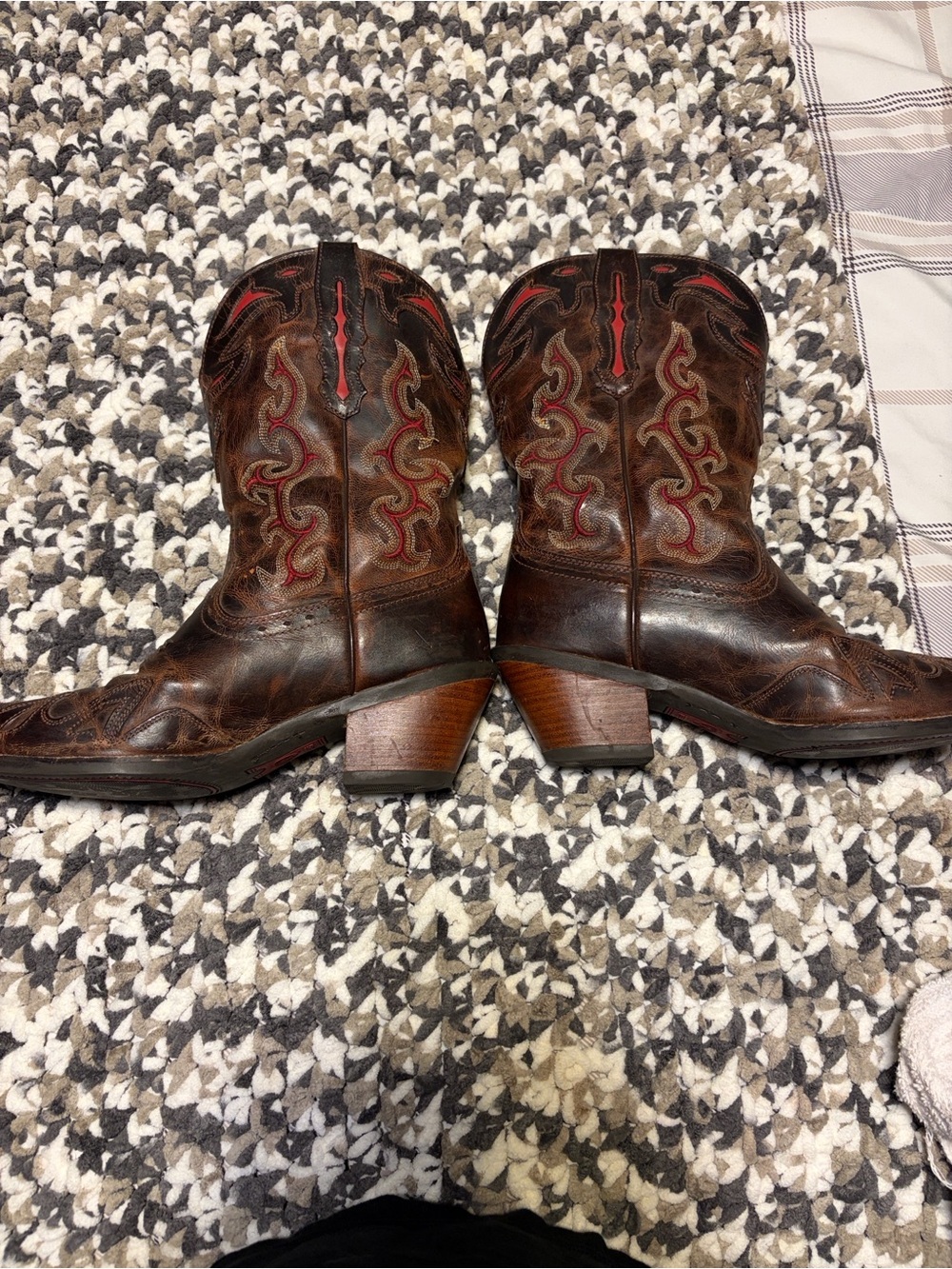 Ariat Brown Leather Boots - Picture 4 of 7